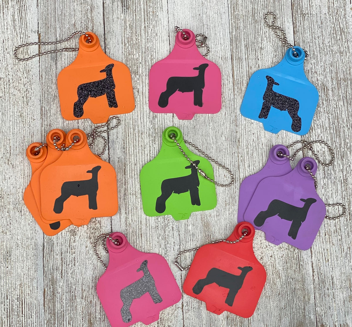 Wether Lamb Livestock Bag Tag / Keychain (Copy)