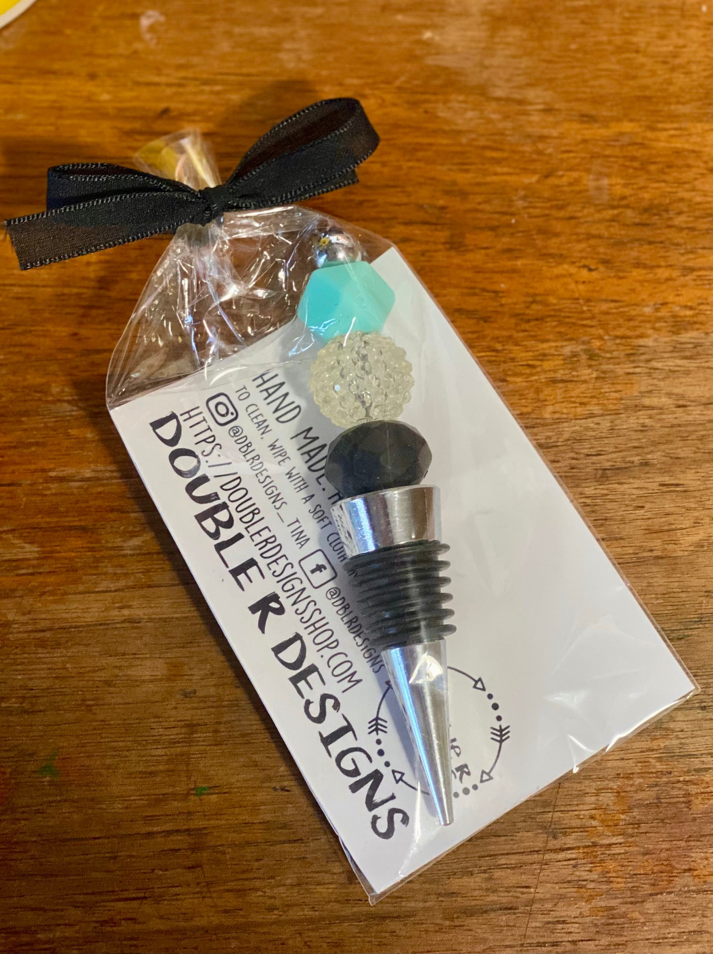 Beaded Bottle Stopper