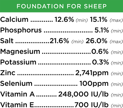 RSG Foundation Mineral Sheep