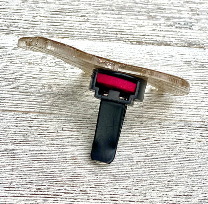 3"  Glitter Stock Horse Air Freshie Vent Clip