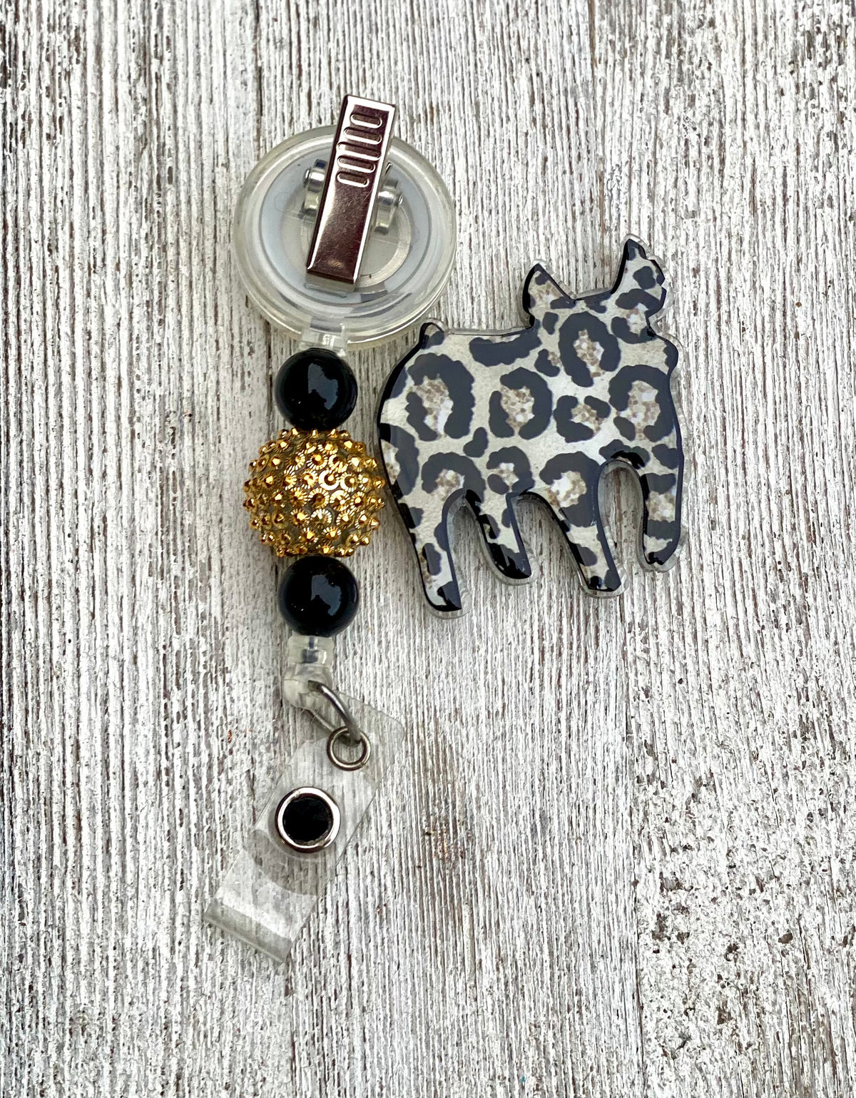 Show Pig Badge Reel