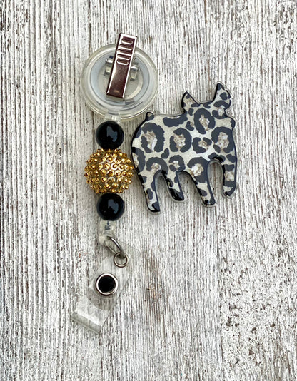 Show Pig Badge Reel