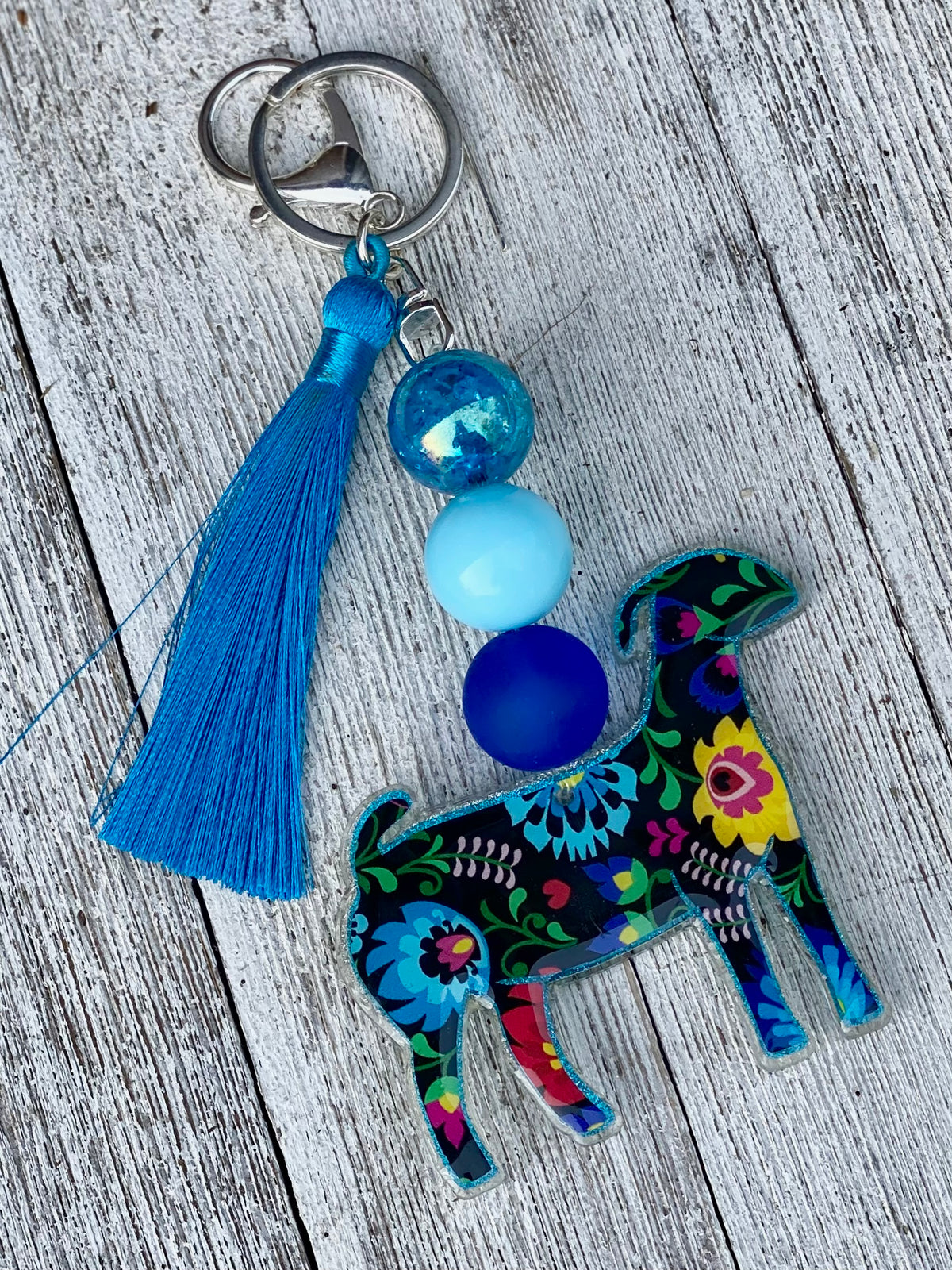 3” Boer Doe Key Chain