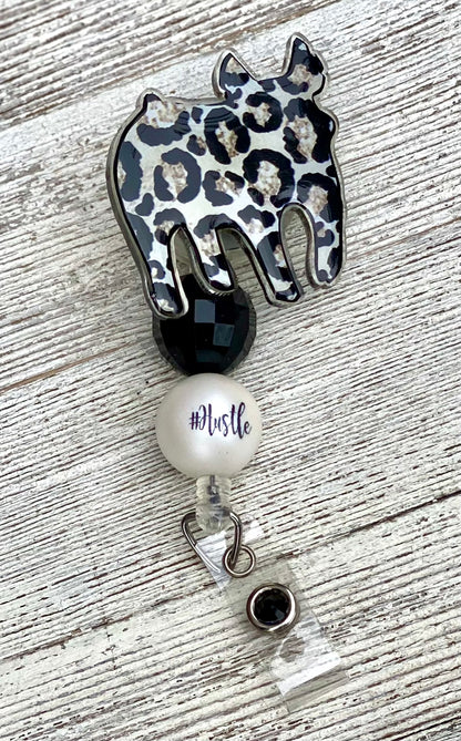 Show Pig Badge Reel