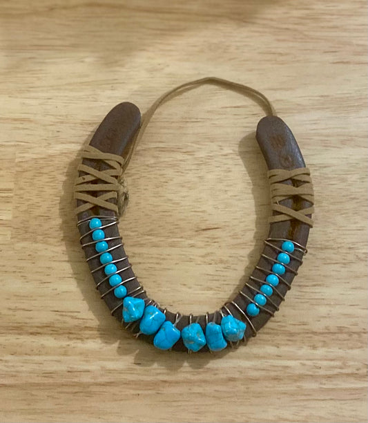 Beaded Steel Horseshoe