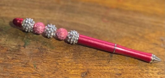 Red Beaded Pen