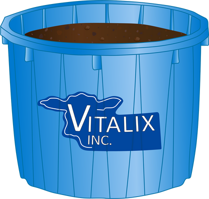 Vitalix #10 Breedback Tub 250 lb